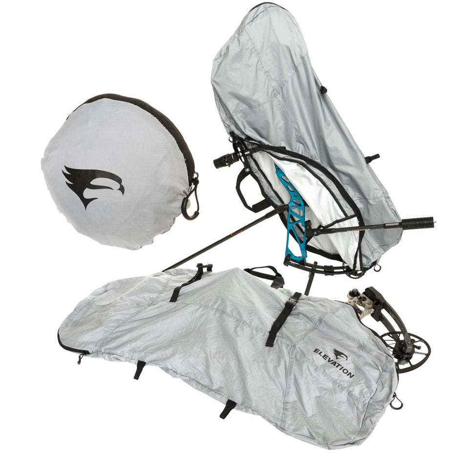 Elevation Packable Bow Protection Cover Grey 39 in.