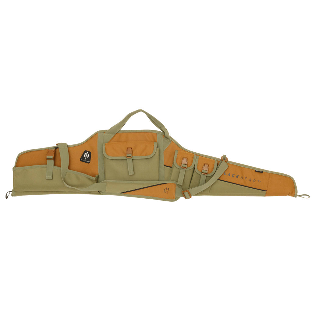BlackHeart Vital Scoped Rifle Soft Case 48-Inch Olive/Brown