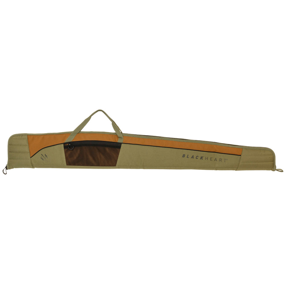 BlackHeart Cardiac Protective Shotgun Case Olive/Brown 54 in.