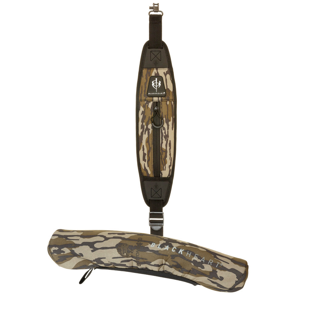 BlackHeart Max Premium Sling Mossy Oak Bottomlands with Scope Cover