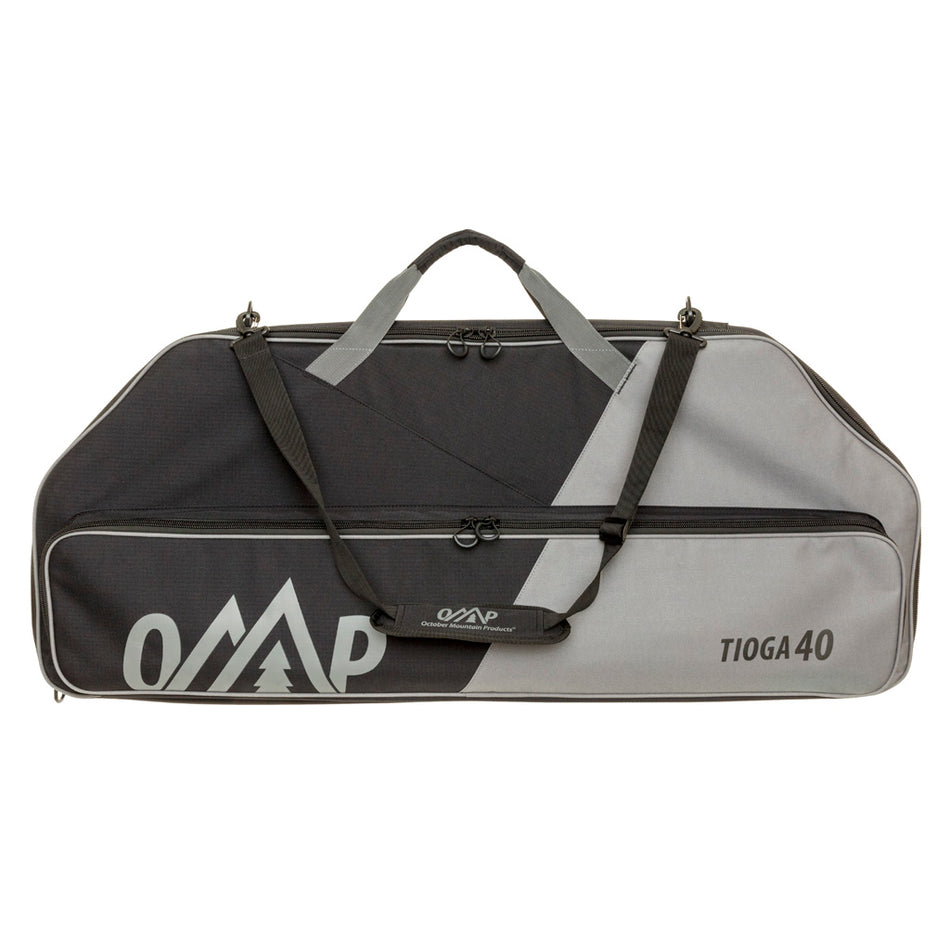 October Mountain Tioga Compound Bow Case 40 in. Black/Grey