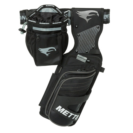 Black Left-Hand Elevation Mettle Field Quiver Package with Pro Belt