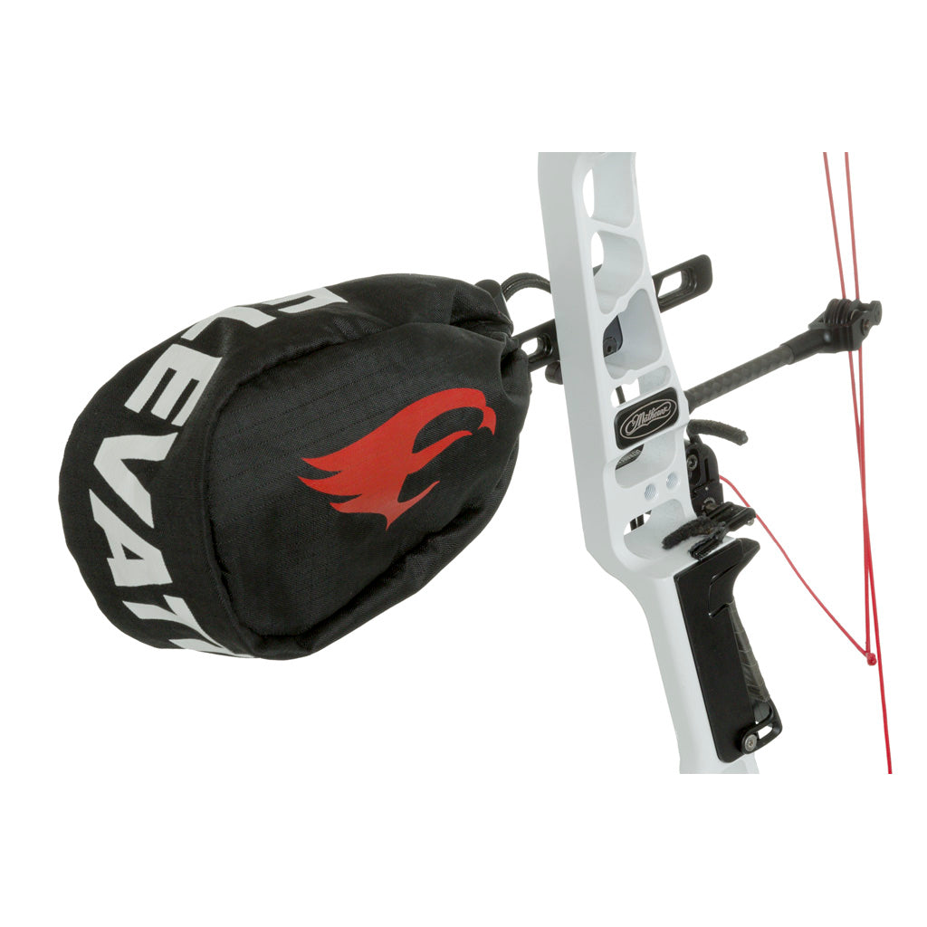 Elevation Sight Mitt Weather-Resistant Bow Sight Cover Black/Red