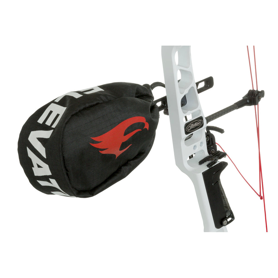 Elevation Sight Mitt Weather-Resistant Bow Sight Cover Black/Red