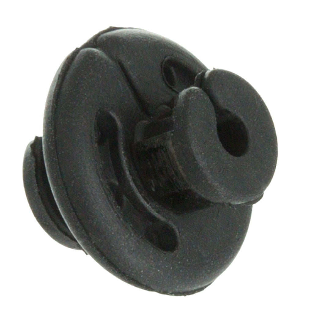 October Mountain Quick Crimp Archery Kisser Button Black Pack of 100