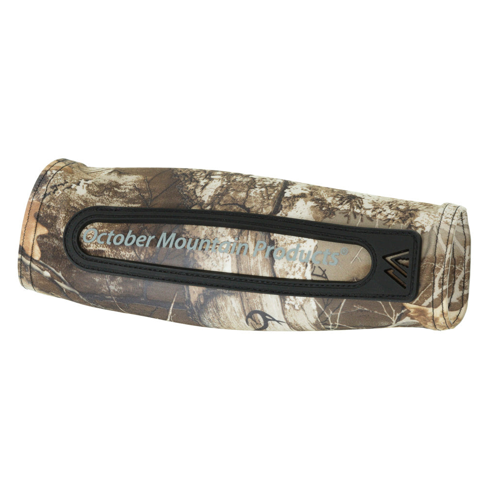 October Mountain Jacket Fit Arm Guard Compression Realtree Edge