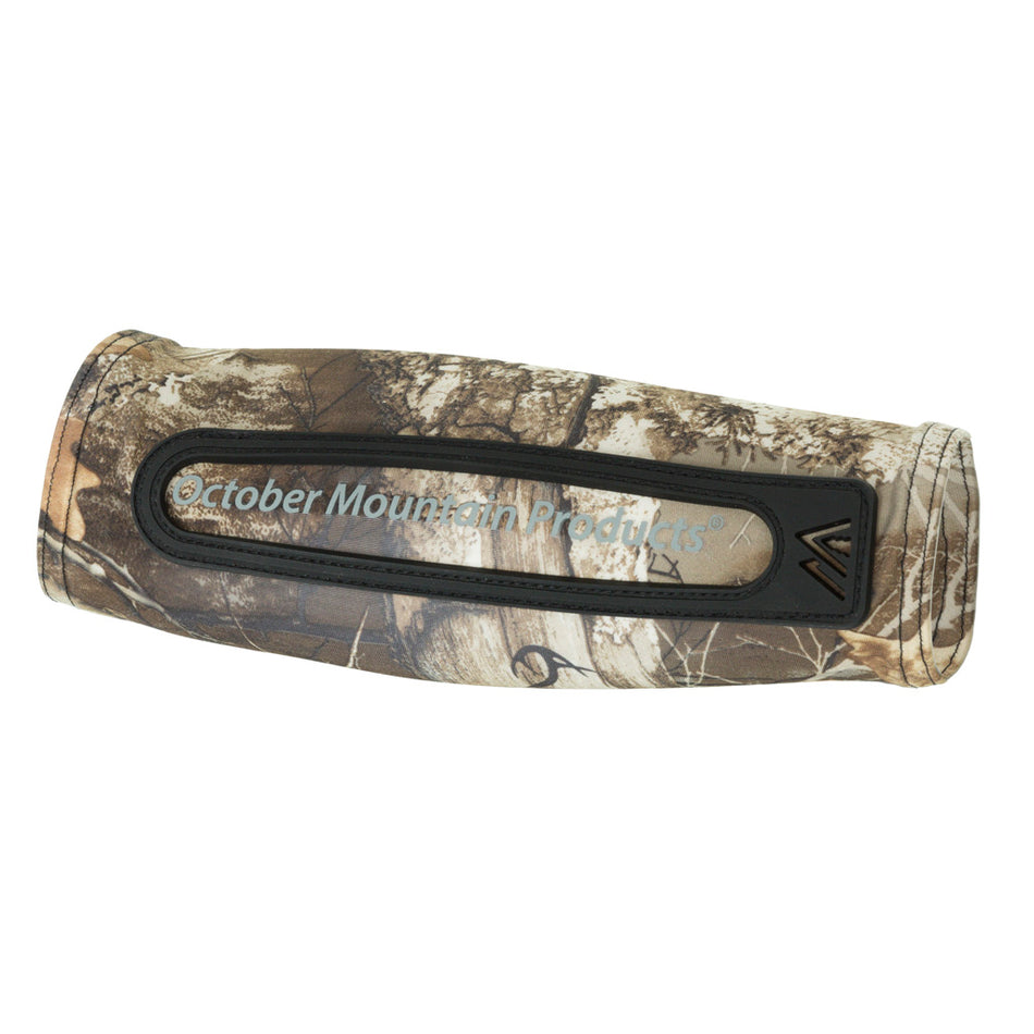 October Mountain Jacket Fit Arm Guard Compression Realtree Edge