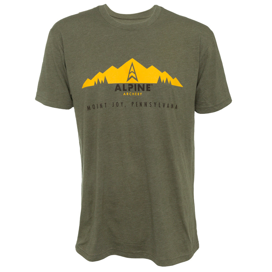Alpine CVC Short Sleeve Tee Olive 2X