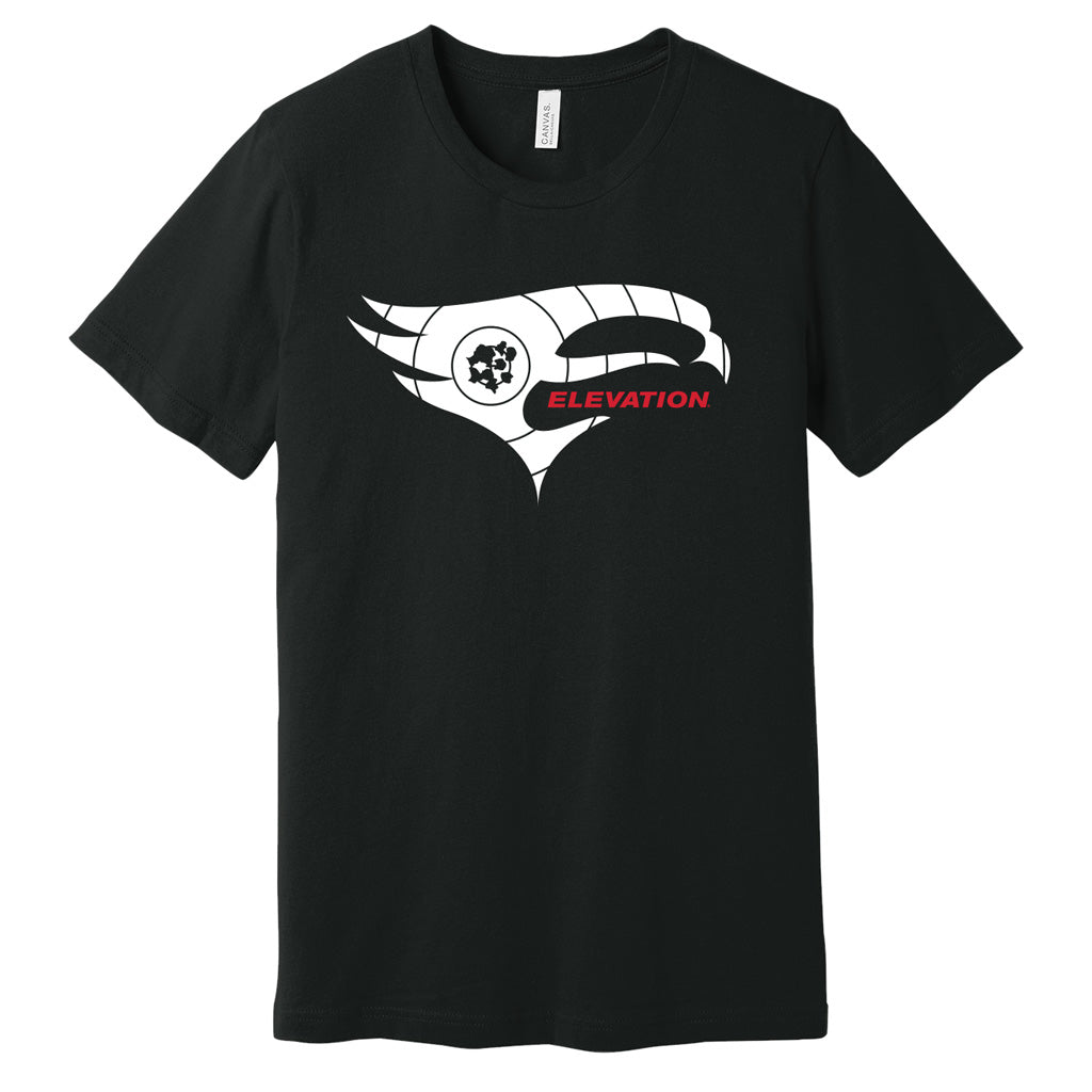 Elevation Target Cotton Tee Black XLarge
