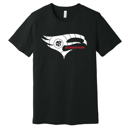 Elevation Target Cotton Tee Black XLarge
