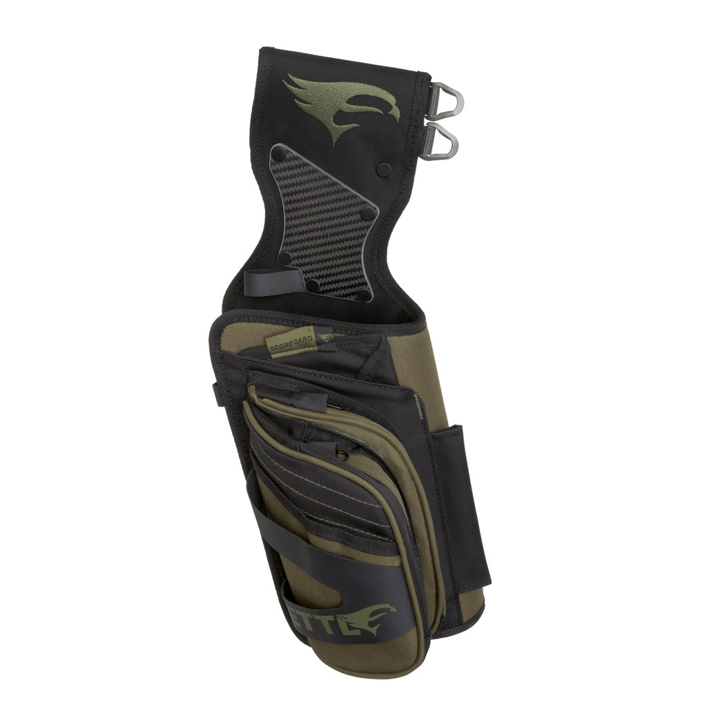 Elevation Mettle Archery Field Quiver Ambush Green LH