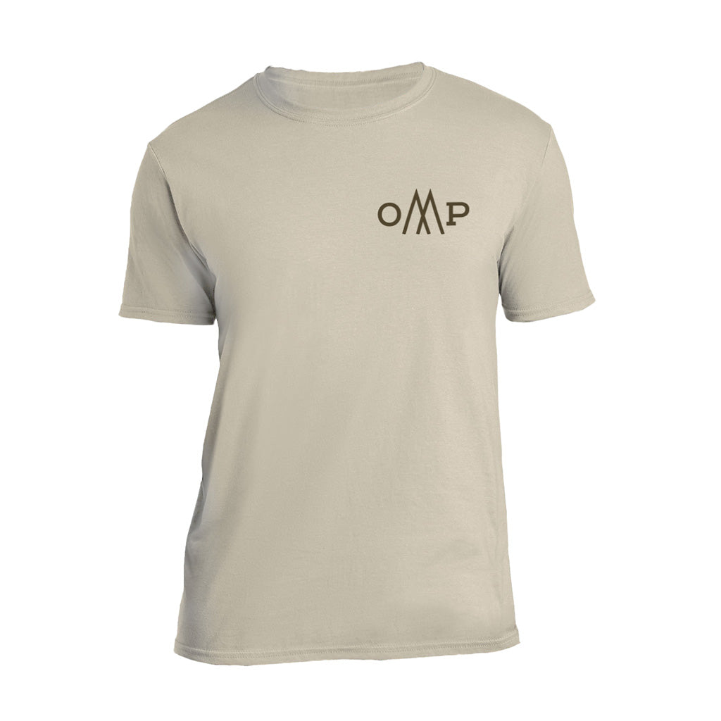 October Mountain Tradition Sand Arrowhead Tee X-Large