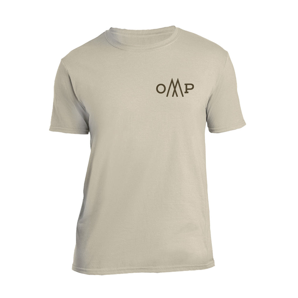 October Mountain Tradition Sand Arrowhead Tee X-Large