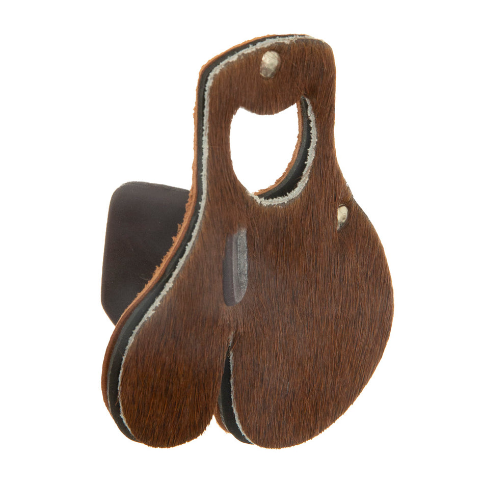October Mountain RH Medium Hair Tab Brown Split Finger Recurve Tab