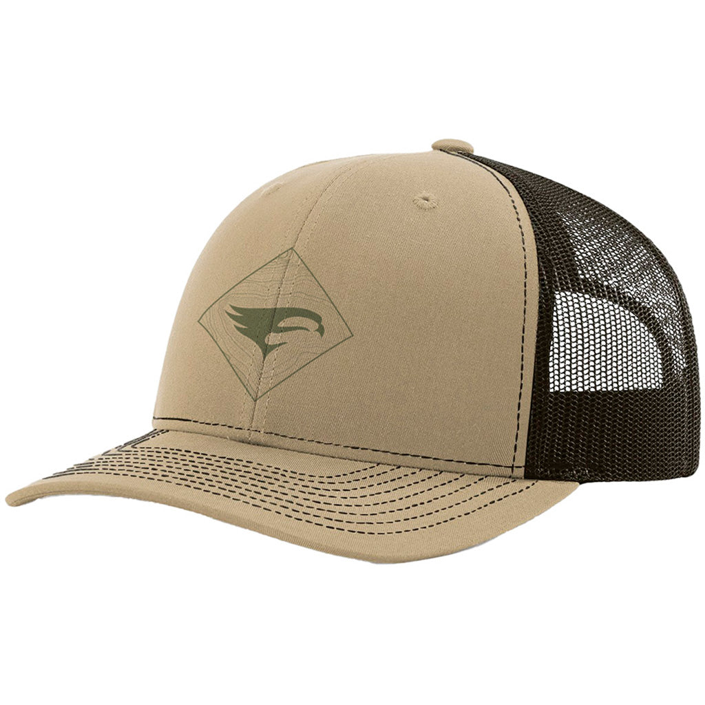 Elevation TOPO Richardson 112 Hat Khaki/Coffee