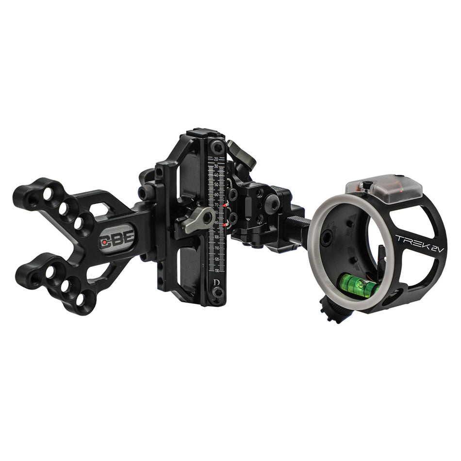 CBE Trek 2V Left-Hand Compound Bow Sight 2 Pin .019