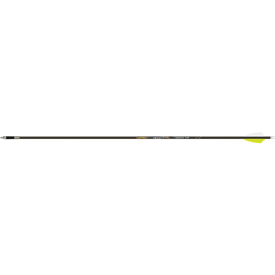 Gold Tip Pierce LRT 400 Spine Micro-Diameter Hunting Arrows 2.75 in. 4 Fletch 6 pk.
