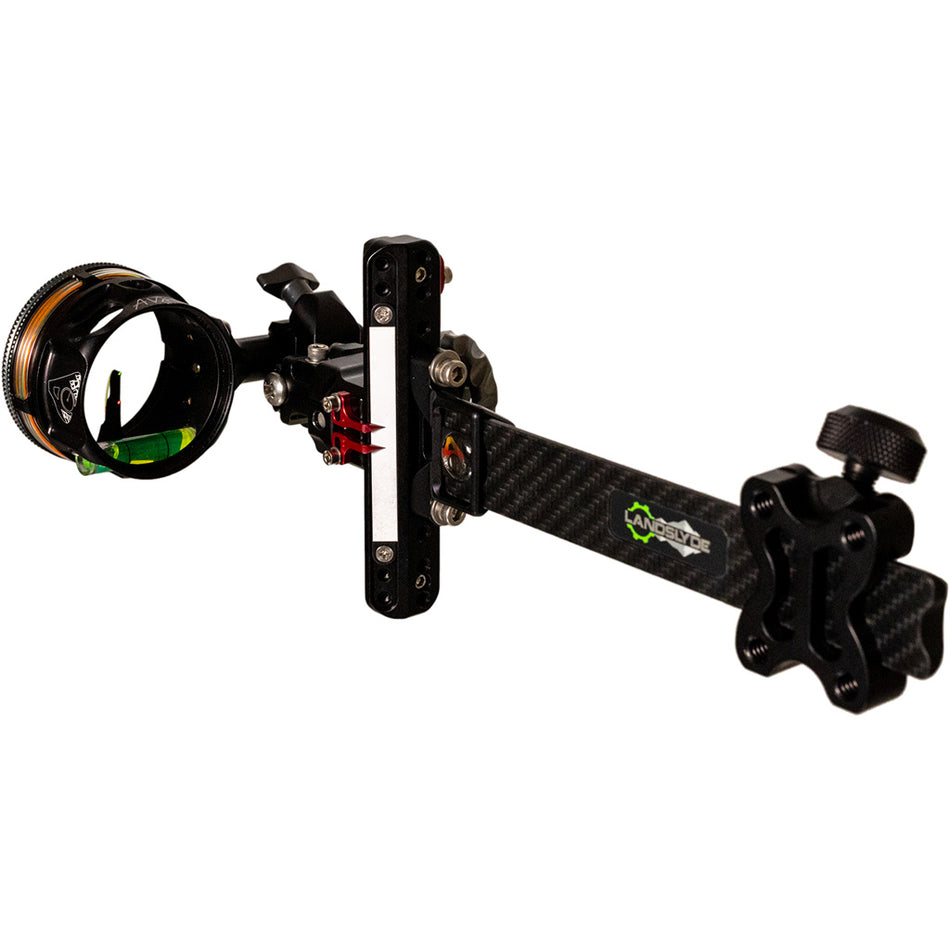 Axcel LANDSLYDE Carbon Pro Compound Bow Slider Sight AVX-41 DBL Pin .019 Black