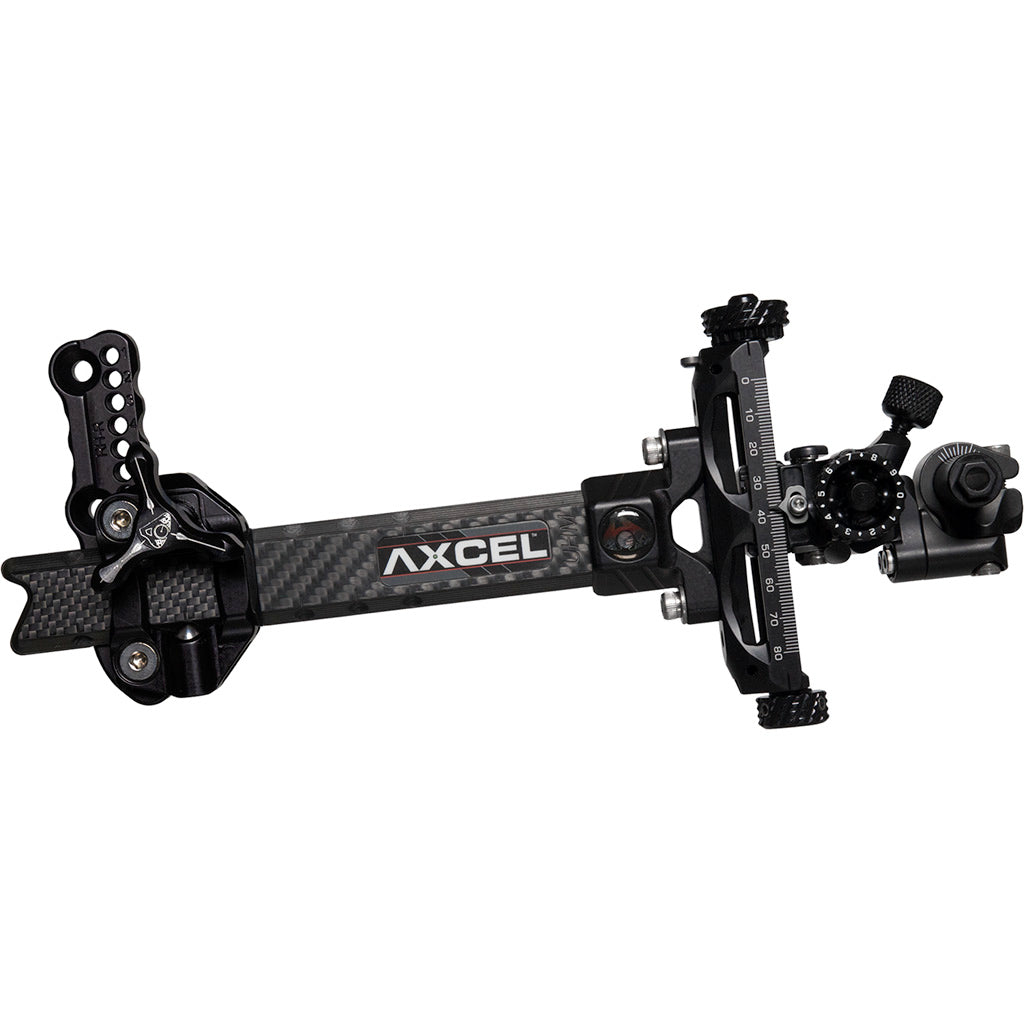 Axcel Achieve XP 2.0 Carbon Bar Right Hand Compound Bow Sight 6in Black