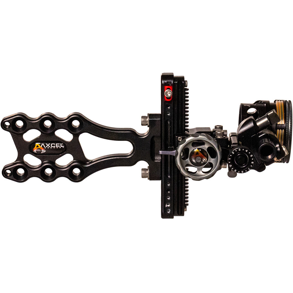 Axcel LANDSLYDE Compound Bow Slider Sight Non-Dampened AVX-31 DBL Pin .019 Black