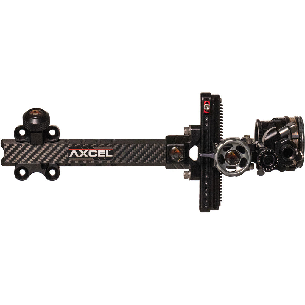 Axcel LANDSLYDE Plus Carbon Pro Archery Slider Sight AVX-31 Ranger DBL Pin .010 Black