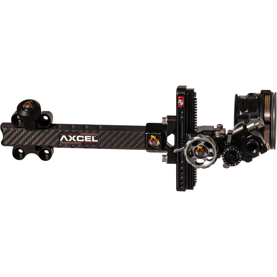 Axcel LANDSLYDE Plus Carbon Pro Archery Slider Sight AVX-41 Ranger DBL Pin .010 Black