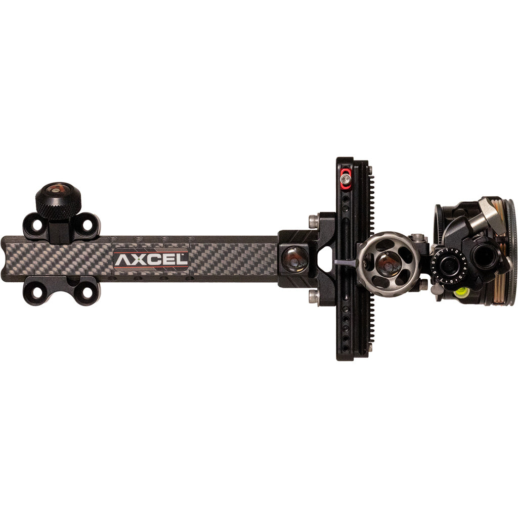 Axcel LANDSLYDE Plus Carbon Pro Archery Slider Sight AVX-41 Ranger DBL Pin .019 Black