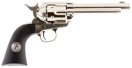 Umarex Colt Peacemaker CO2 Air Revolver 177 Cal Nickel 6rd Single Action Fixed Sights