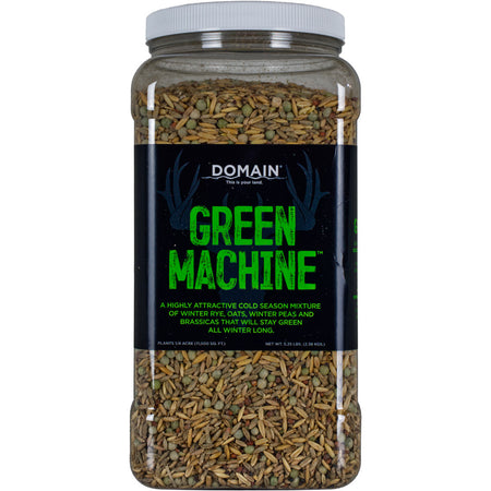 Domain Green Machine Fall Winter Food Plot Seed - 1/4 Acre Coverage
