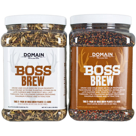 Domain Boss Brew Multi-Species Food Plot Seed - 1/2 Acre