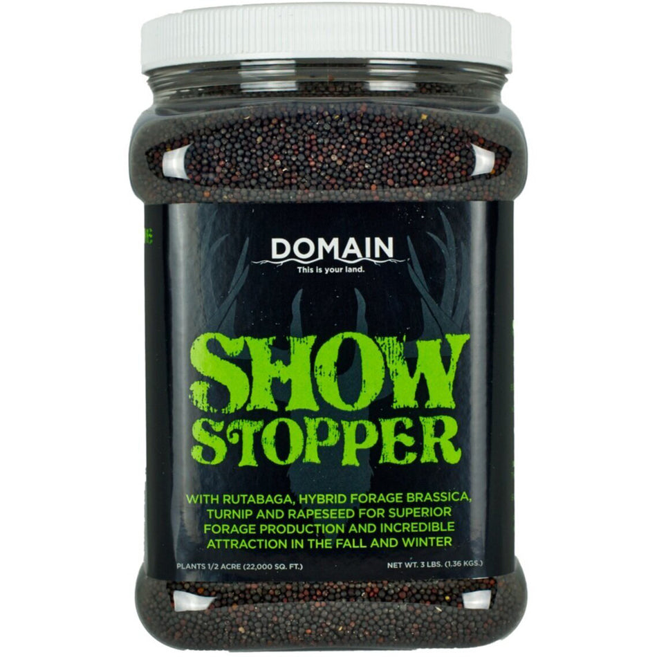 Domain Show Stopper Hybrid Forage Seed Blend - 1/2 Acre Coverage