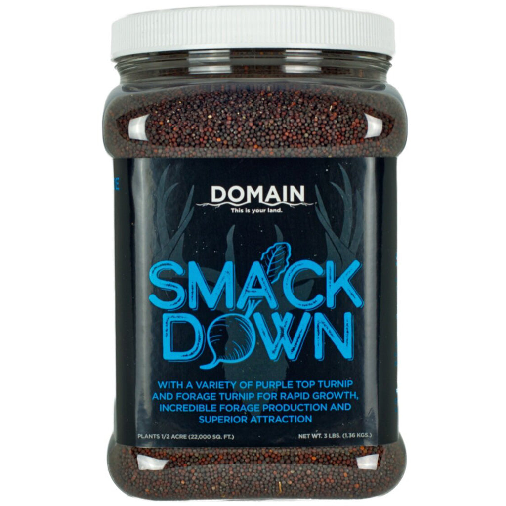 Domain Smack Down Warm & Cold Season Turnip Seed - 1/2 Acre