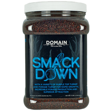 Domain Smack Down Warm & Cold Season Turnip Seed - 1/2 Acre