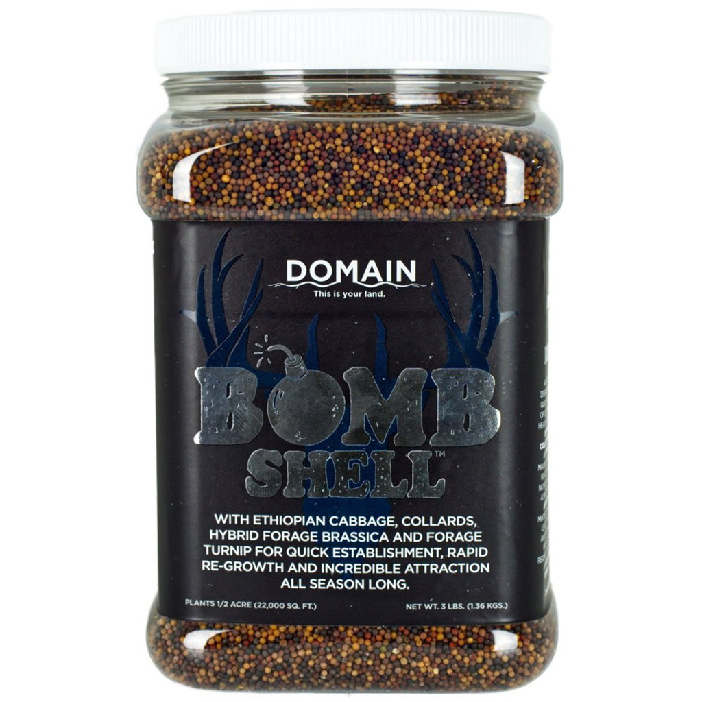 Domain Bombshell Fast-Maturing Brassica Seed - 1/2 Acre Coverage