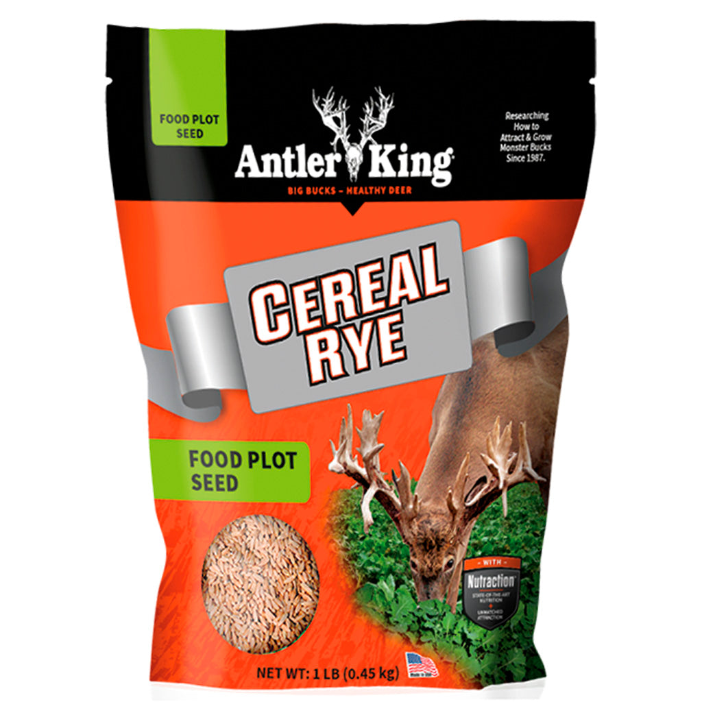 Antler King Cereal Rye Seed Fall Food Plot 1/60 Acre