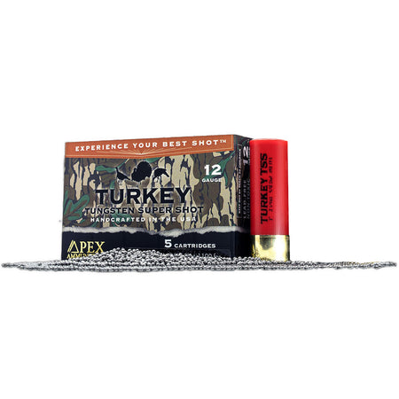 Apex Turkey TSS Greenleaf Shotgun Ammo 12 Gauge 3 in 2-1/4 oz #9 / 10