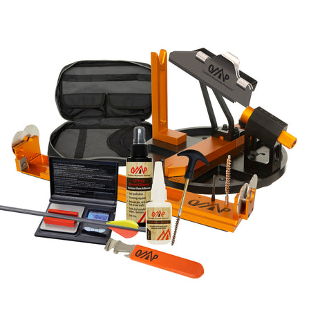 October Mountain Archery Arrow Build Kit with Phoenix Jig and Straight Clamp