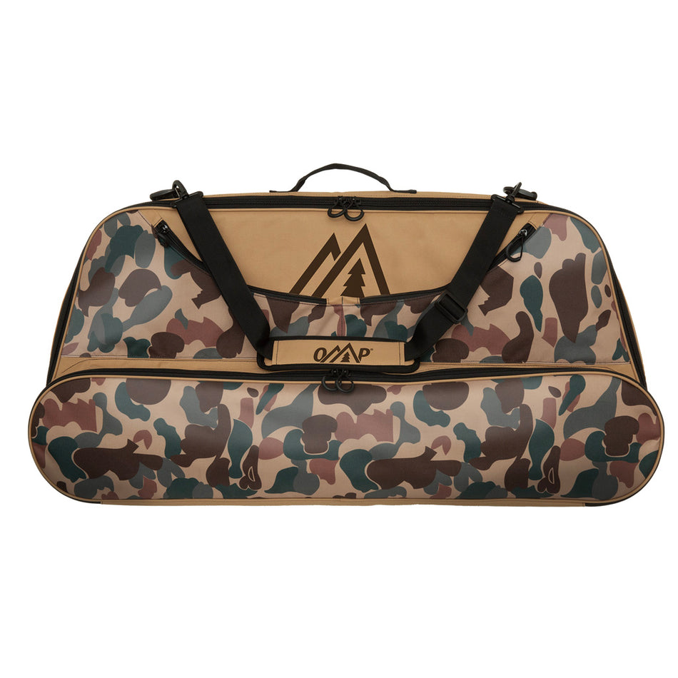 October Mountain Retro 36" Bow Carry Case in Fred Bear Camo/Tan