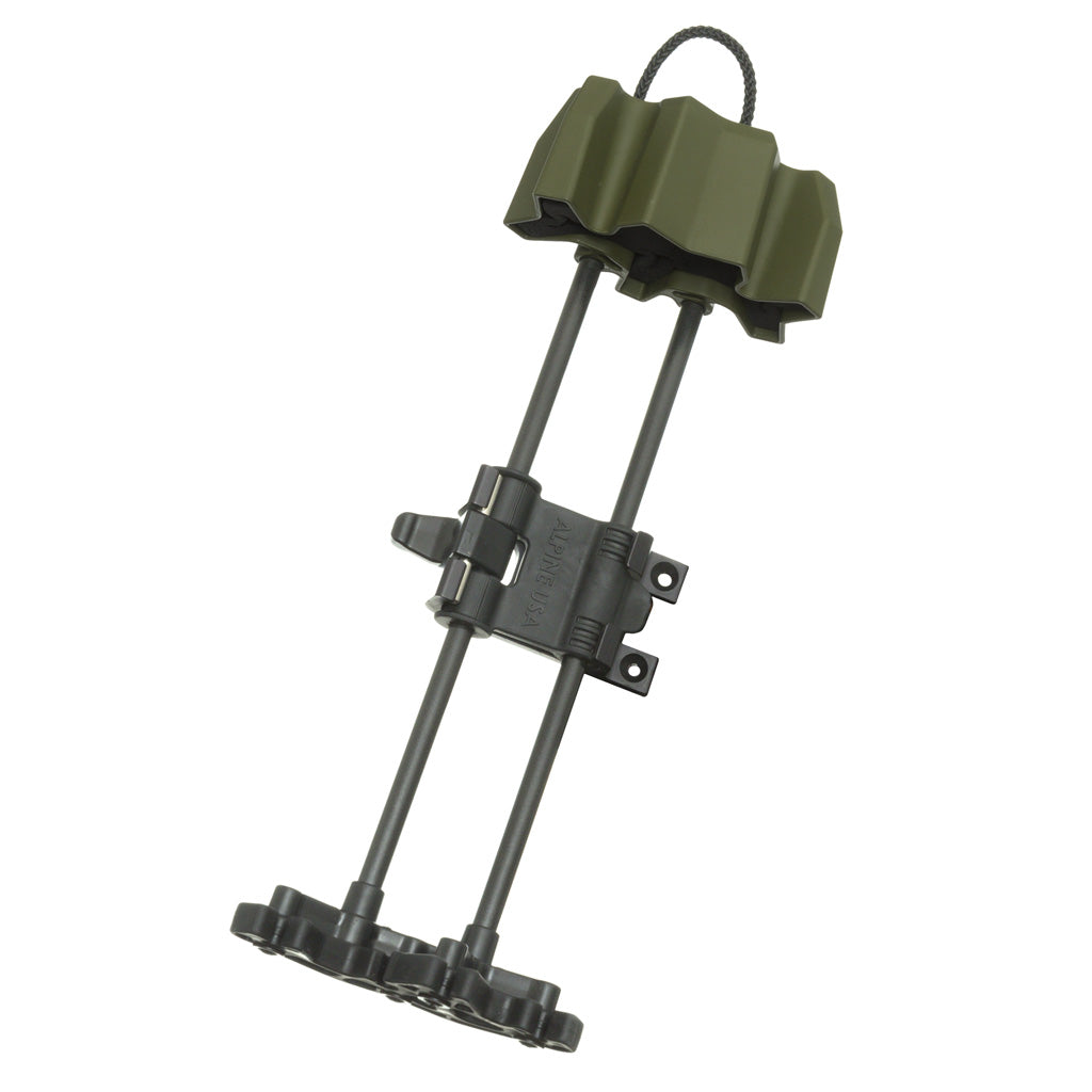 Alpine Power Loc Quick-Detach 4 Arrow Quiver Ambush Green