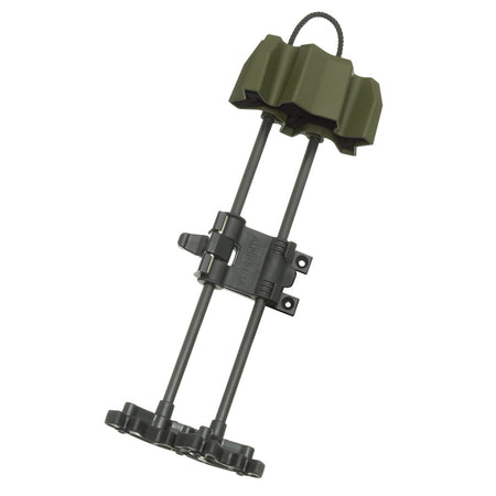 Alpine Power Loc Quick-Detach 4 Arrow Quiver Ambush Green
