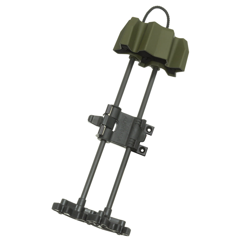 Alpine Power Loc Quick-Detach 4 Arrow Quiver Ambush Green