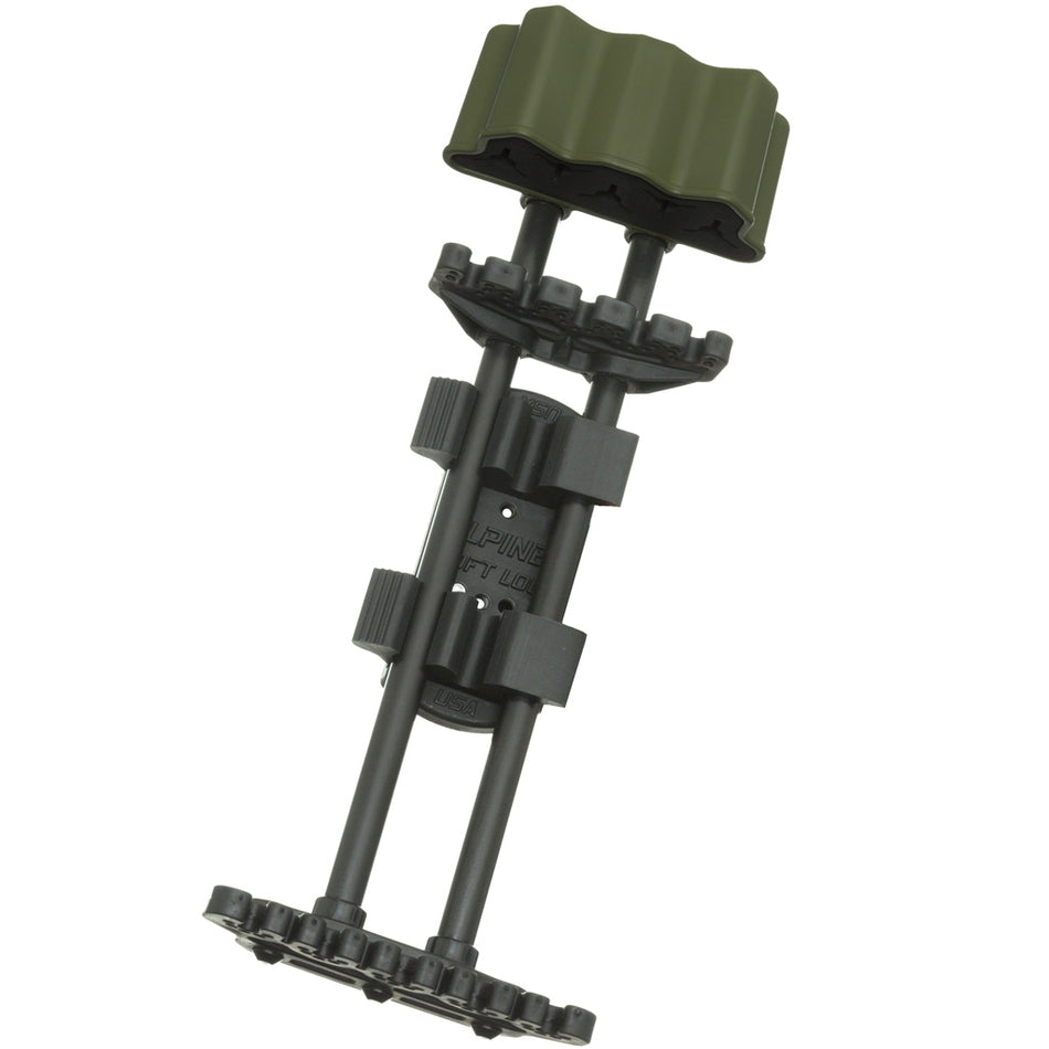 Alpine Soft Loc Classic Quick-Detach 5 Arrow Quiver Ambush Green