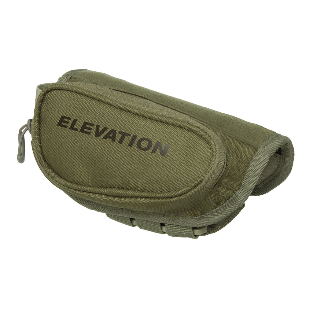 Elevation Ambush Green Prey Rifle Stock Pouch with DOPE Chart