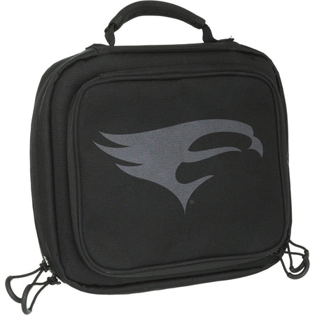 Elevation 9.5 in. Double Pistol Case with Magazine Sleeves, Black