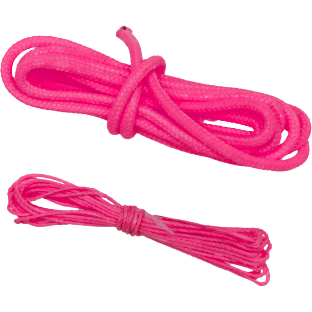 October Mountain Flo Pink D-Loop & Serving Bowstring Repair Kit 3ft/6ft