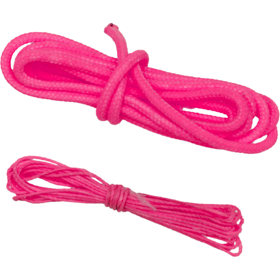 October Mountain Flo Pink D-Loop & Serving Bowstring Repair Kit 3ft/6ft
