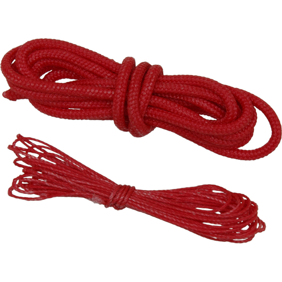 October Mountain Red D-Loop & Serving Bowstring Repair Kit 3ft/6ft