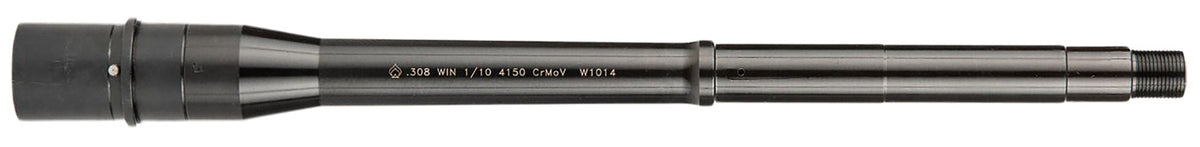 Ballistic Advantage Modern Series .308 Win 12.5" Government Profile Threaded AR-10 Barrel Black QPQ CrMoV Steel