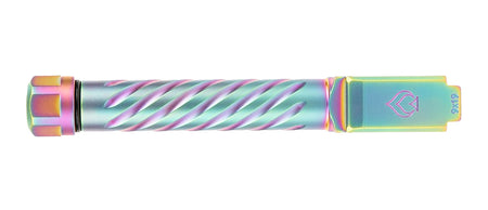 Ballistic Advantage Premium Series 9mm Luger Glock 19 Gen 3 to Gen 5 Threaded Spiral Fluted Iridescent PVD Pistol Barrel Stainless
