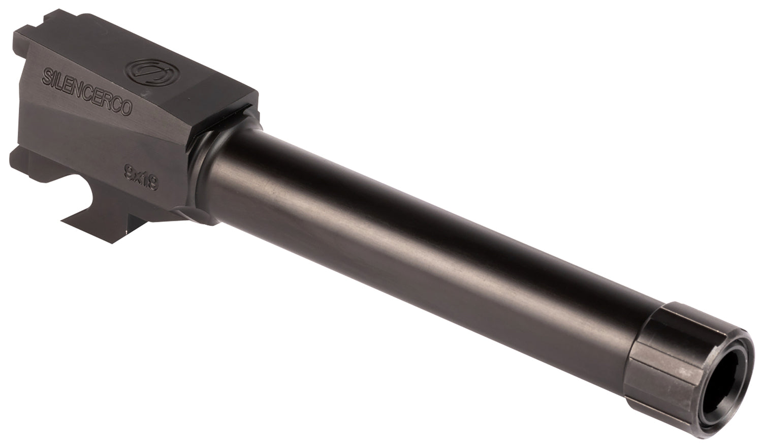 SilencerCo AC2486 Black Nitride Stainless 4.50" Threaded Barrel 9mm, Sig P320 Compact